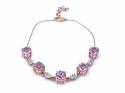 9ct Kunzite & Diamond Bracelet