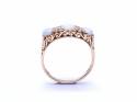18ct Opal & Diamond Ring (Small Chip)