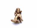 9ct Yellow Gold Poodle Charm