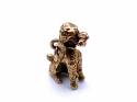 9ct Yellow Gold Poodle Charm