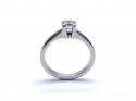 Platinum Diamond Ring Est 0.40ct
