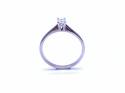 18ct White Gold Diamond Solitaire Ring