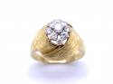 18ct Diamond Cluster Ring Est 0.50ct