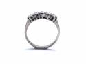 9ct White Gold Diamond 5 Stone Ring