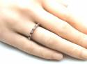 9ct Yellow Gold Ruby & Diamond Eternity Ring