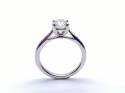 Platinum Diamond Solitaire Ring