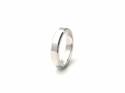 Silver Plain Wedding Band 4mm