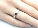 Silver Plain Wedding Band 4mm