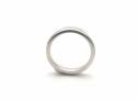 Silver Plain Wedding Band 4mm