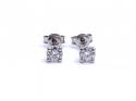 Platinum Diamond Stud Earrings 0.66ct