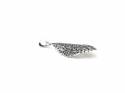 Silver Marcasite Marquise Shaped Pendant