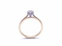 18ct Yellow Gold Diamond Solitaire Ring