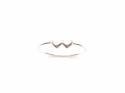 Silver Double Hearts Ring