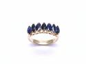 18ct Sapphire Eternity Style Ring
