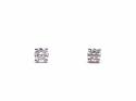 18ct Yellow Gold Diamond Stud Earrings