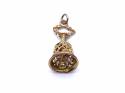 9ct Yellow Gold Bell Charm