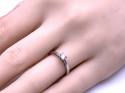 18ct White Gold Diamond Solitaire Ring