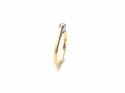 18ct Yellow Gold Diamond Solitaire Ring