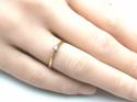 18ct Yellow Gold Diamond Solitaire Ring