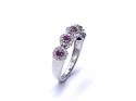 18ct Ruby & Diamond Cluster Ring