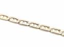 9ct Yellow Gold Fancy Marine Bracelet