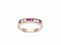 18ct Ruby & Diamond Eternity Ring