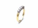 18ct Diamond 5 Stone Eternity Ring