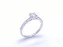 Platinum Diamond Solitaire Ring