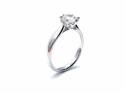 Platinum Diamond Solitaire Ring 1.02ct