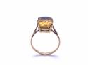 9ct Yellow Gold Oval Citrine Solitaire