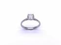 Platinum Diamond Solitaire Ring 1.00ct