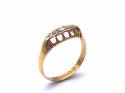 18ct Yellow Gold Diamond 5 Stone Ring