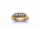 18ct Yellow Gold 5 Stone Diamond Ring