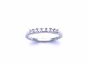9ct White gold Diamond Eternity Ring 0.26ct