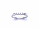 9ct White gold Diamond Eternity Ring 0.26ct