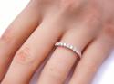 18ct White Gold Diamond Eternity Ring 0.45ct