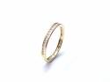 9ct Yellow Gold Diamond Eternity Ring 0.25ct