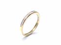 9ct Yellow Gold Diamond Eternity Ring 0.25ct