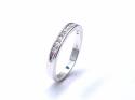 9ct White Gold Diamond Eternity Ring 0.33ct