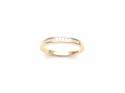 18ct Yellow Gold Diamond Half Eternity Ring