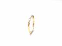 18ct Yellow Gold Diamond Half Eternity Ring