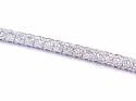 18ct Diamond Cluster Bracelet 2.75ct