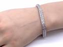 18ct Diamond Cluster Bracelet 2.75ct