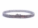 18ct Diamond Cluster Bracelet 2.75ct