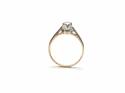 9ct Yellow Gold Diamond Solitaire Ring