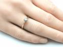 9ct Yellow Gold Diamond Solitaire Ring