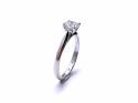 9ct Diamond Solitaire Ring Est 0.60ct