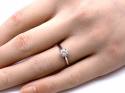 9ct Diamond Solitaire Ring Est 0.60ct