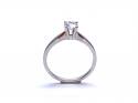 18ct Diamond Solitaire Ring Est 0.42ct