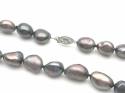 14ct Black Pearl Necklet